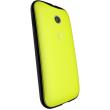 motorola grip tpu shell for moto e yellow black photo