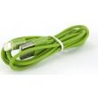 connect it ci 563 lightning charge sync cable coulor line green photo