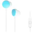 crypto ef 100 in ear handsfree white blue photo crypto ef 100 in ear handsfree white blue photo