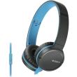sony mdr zx660apl smartphone capable headphones blue photo sony mdr zx660apl smartphone capable headphones blue photo