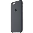 apple silicone case mky02 for iphone 6 6s charcoal grey photo