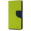 MERCURY FANCY DIARY FLIP CASE SAMSUNG G7102 GRAND 2 LIME-NAVY