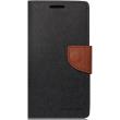 FANCY DIARY CASE MERCURY - LG F70 BLACK/BROWN