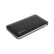 platinet 42834 leather power bank 6000mah polymer black microusb cable photo