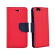fancy book flip case for apple iphone 7 red navy photo