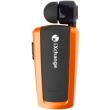 ixchange mini retractable bluetooth headset orange photo