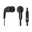 esperanza th109k stereo earphones with microphone titanum black photo