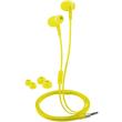 logilink hs0043 sports fit in ear stereo headset 35mm with 2 sets ear buds waterproof yellow photo
