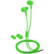 logilink hs0044 sports fit in ear stereo headset 35mm with 2 sets ear buds waterproof green photo
