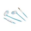 kruger matz kmd10b stereo earphones with microphone blue photo kruger matz kmd10b stereo earphones with microphone blue photo