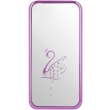 BEEYO SWAN BACK COVER CASE FOR LG K10 PINK