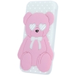 greengo silicon 3d back cover case love bear for huawei y6 ii white 5900495521903 photo