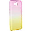 forcell ombre back cover case for huawei y6 2017 pink gold photo forcell ombre back cover case for huawei y6 2017 pink gold photo