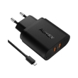 aukey pa t16 dual port turbo charger with quick charge 30 36w 6a photo
