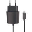 forever wall charger for apple iphone 8 pin lightning 21a black photo