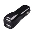hama 14197 universal usb car charger 21a black photo