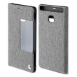 4smarts flip case chelsea smart cover for huawei p9 fabric grey photo 4smarts flip case chelsea smart cover for huawei p9 fabric grey photo