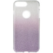FORCELL SHINING BACK COVER CASE FOR APPLE IPHONE 7 PLUS / 8 PLUS CLEAR/VIOLET