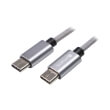 4smarts usb type c to usb type c data cable rapidcord 1m grey photo 4smarts usb type c to usb type c data cable rapidcord 1m grey photo