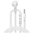 4smarts in ear mono headset talkclip 35mm audio cable 12m white photo 4smarts in ear mono headset talkclip 35mm audio cable 12m white photo