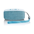 lenco bt 120 bluetooth speaker with rechargeable battery blue photo