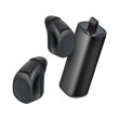 forever twe 200 bluetooth headset with charging case black photo forever twe 200 bluetooth headset with charging case black photo
