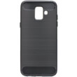 forcell carbon back cover case for samsung galaxy j6 2018 black photo