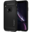 spigen rugged armor back cover case for apple iphone xr matte black photo