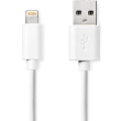 nedis ccgp39300wt10 sync and charge cable apple lightning 8 pin male usb a male 1m white photo