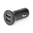 nedis cchau480abk car charger dual usb a 48a black photo