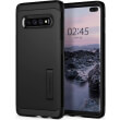 spigen tough armor back cover case stand for samsung galaxy s10 plus black photo