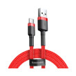 baseus cable cafule type c 3a 05m red photo