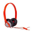 maxell hp360 legacy headphones with mic red photo