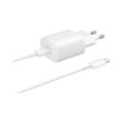 samsung travel charger ep ta800xw 25watt usb type c 1m white photo