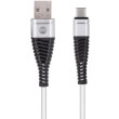 forever shark usb type c cable 2a 1m white photo
