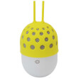conceptronic cspkbtwphly wireless bluetooth waterproof led light speaker yellow photo