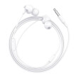 hoco earphones m60 perfect sound universal earphones with mic white photo