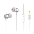 hoco earphones proper sound with mic m51 white photo