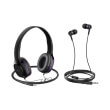 hoco headphones w24 enlighten headphones with mic set purple photo