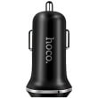 hoco car charger double usb port 21a z1 black photo hoco car charger double usb port 21a z1 black photo