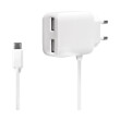 logilink pa0157w usb wall charger 2 1 ports white photo