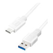 logilink cu0174 usb 32 gen1x1 cable usb a male to usb c male 1m white photo