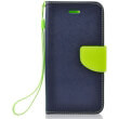 fancy book flip case for xiaomi redmi 7a navy lime photo