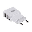 akyga ak ch 05 usb universal travel charger 240v 3100ma 3xusb white photo