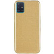 forcell shining back cover case for samsung galaxy a51 gold photo