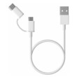 xiaomi mi sjv4082ty 2 in 1 usb cable to micro usb type c 1m photo