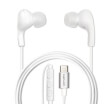 4smarts active in ear stereo headset melody digital usb type c white photo