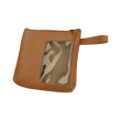 4smarts packing pouch leather slim 13x13x25 cm cognac photo