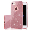 GLITTER 3IN1 BACK COVER CASE FOR XIAOMI REDMI NOTE 9S/NOTE 9 PRO/NOTE 9 PRO MAX PINK