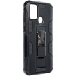 forcell defender back cover case stand for samsung m31 black photo